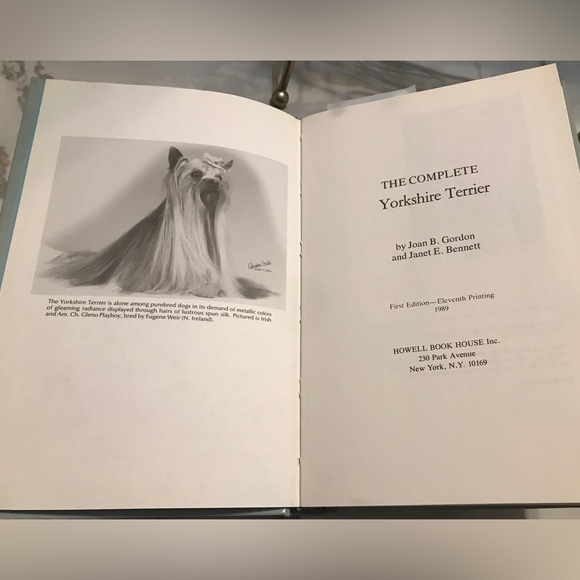 Yorkshire Terrier Vintage Book & teacup - Picture 12 of 13